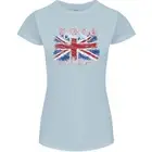 If This Flag Offends You Union Jack Britain Womens Petite Cut T-Shirt