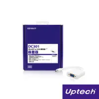 在飛比找momo購物網優惠-【Uptech】DC301 MiniDP to VGA轉換器