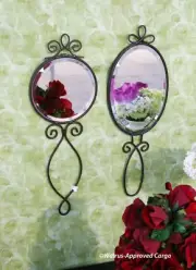POTTERY BARN HAND MIRROR DÉCOR (SET OF 2) – NIB – REFLECT YOUR STYLE AND TASTE!