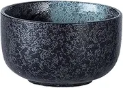 Soup Bowls,Japanese Style Porcelain Small Soup Ceramic Bowl, Small Colorful Rice Bowl Set of 2, Oven Safe Ramen Bowl-B-350ml/12.5oz (Color : B, Size : 350ml/12.5oz)