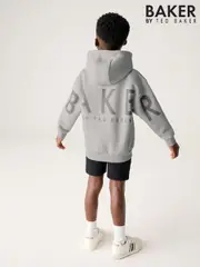 Baker by Ted Baker Oversized Back Print Hoodie (AR6064) | $50 - $58