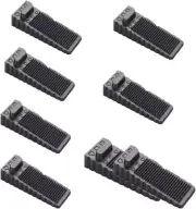 Rubber Door Stoppers Wedge,8Pcs Heavy Duty Rubber Door Wedge,Rubber Door Stopper