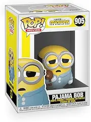 [Epic Collectibles] Movies: Minions - Pajama Bob in The Rise of Gru Vinyl Figure Bundle with Compatible Funko Pop Box Protector