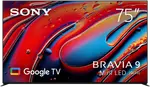 "Sony 75"" BRAVIA 9 4K HDR Mini LED Google TV"