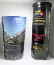 New U.S. Open Tennis Event Only 2017 Large Souvenir Cup and Wilson US Open No. 4