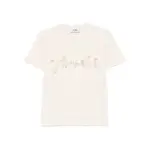 [Fendi] Fendi Sequin-embellished T-shirt M NEUTRALS