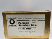 HO Mint Oriental Models CB&Q DL-3 Pullman Solarium Obs. without A/C