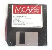 McAfee Emergency Boot Diskette Version 4.0 3.5" Floppy Disk New Sealed