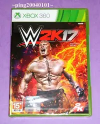 在飛比找Yahoo!奇摩拍賣優惠-☆小瓶子玩具坊☆XBOX 360全新未拆封原裝片--WWE 