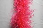 6 ply ostrich feather boa coral