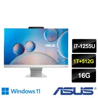 在飛比找momo購物網優惠-【ASUS 華碩】24型i7十核液晶電腦(i7-1255U/