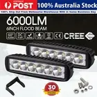 LED Work Light Bar Flood Spot Lights Driving Lamp Offroad Car Truck SUV 12V