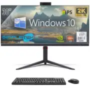 All IN One 30 " Gaming 2k I3 RAM 4gb SSD 120gb Windows 10 Pro Aio Computer PC _