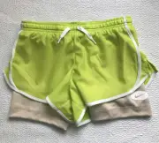 Nike Dri-FIT Tempo Icon Clash Big Girls 2 in 1 Training Shorts DO7119-321 Sz S