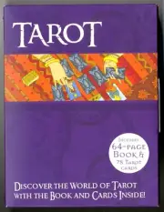 TAROT boxed set, 78-card deck, instruction book, nice large cards, unopened