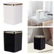 Mini Desk Trash Can Desktop Garbage Can with Press Top
