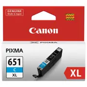 Canon Pixma CLI651XL High Capacity Ink Cartridge (Cyan)