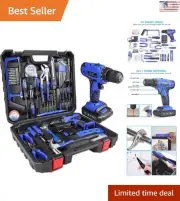 Versatile Professional Power Tool Combo Kits - 21V Cordless Drill Set