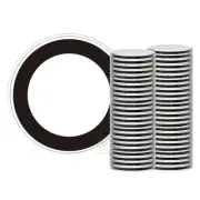 OnFireGuy 50pcs 36mm Black Ring 1/2oz Silver Koala Protective Coin Capsule Cases