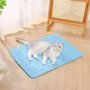 Pet Dog Ice Silk Cooling Mat Self-Cooling Pad Blanket Car Seats Indoor&Outdoor