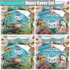 The Octonauts Doona Quilt Duvet Cover Single Double Queen King Size Bedding Set