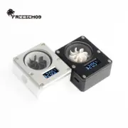 FreezeMod Water Flow Meter Indicator with Temperature Sensor System Monitor