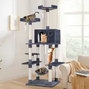 BEASTIE 184cm Cat Tree Grey