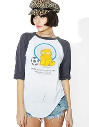 Vintage Garfield Raglan Tee