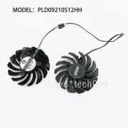 For MSI RADEON RX 5600XT 5700XT 5600 5700 XT MECH OC GPU Card Fan PLD09210S12HH