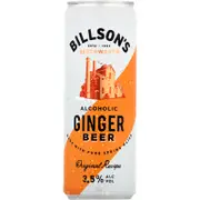 Billson's Ginger Beer Can 355mL