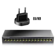 AMPCOM Network Switch 16 Ports Switch Ethernet 1000Mbps Gigabit High Performance
