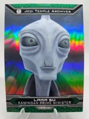 2015 TOPPS STAR WARS CHROME PERSPECTIVES #45-J LAMA SU REFRACTOR