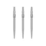 3pc Target 26mm Swiss Point Replacement Accessory For Darts SP Barrels Silver