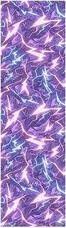 Amooorous Lightening Blue Nature Purple Grip Tape for Skateboards with Design Anti Slip Scooter Grip Tape Tear-Proof Cruiser Board Grip Tape 33×9 Inch
