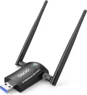 Wireless USB WiFi Adapter PC Laptop Notebook Dual Double Antennas Fast 1200Mbps