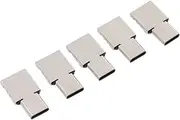 FELTECHELECTR 5pcs Type C to USB OTG Adapter Connect USB Devices Like Keyboard Mouse Flash Disk Mbps Data Transfer Compatible with Phones for Cell Phone Tablet