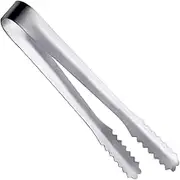 Mini Food Tongs – Dessert Plating Clips, Pastry Cube Holders | 5.71 inches Fine Edge Snack Tongs, Metal Buffet Tool Set, Fruit Tray Buffet Lunch Gathering Use