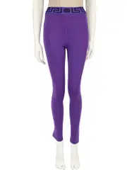 Dark Orchid Purple Greca Gym Leggings