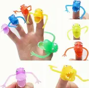 20 Pack Plastic Finger Monster Kids Party Bag Fillers Fun Toys Puppet Show (Random Pattern)