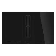 Smeg 83cm Linea Integrated Induction Cooktop - Pure Black