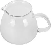 Generic Glass Coffee Pot Tea Pots Coffee Makers Teapot Coffee Pod Maker Espresso Ground Coffee Glass Milk Pitcher Manual Coffee Glass Beverage Pitcher Clear Decanter Transparent
