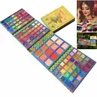 eyeshadow palette shimmer matte 117 colors | Eyeshadow palette with highlighter