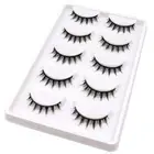 Wispy Fluffy Manga Lashes Natural Look Anime Lashes 5 Pairs False Eyelashes