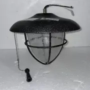 Pull String Vintage Metal Light