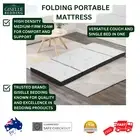 Giselle Foldable Portable Mattress Tri Folding Foam Camping Bedding Floor Bed AU