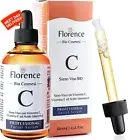 Organic Vitamin C Serum for Face with Hyaluronic Acid. Anti-Aging, Wrinkles, Dar