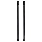 2 PCS Shower Curtain Rod Office Extendable Poles No Drilling Clothes Rail