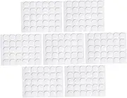 KALLORY 7 Sheets Heavy Duty Double Sided Tape Adhesive Dots for DIY Decor Removable No Trace Strong Adhesive Double Sided Stickers