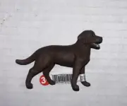 New Schleich 13834 LABRADOR RETIEVER Female Dog Figurine 2.5" Figure