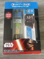 Limited Edition Star Wars Crest And Oral B Power Toothbrush Collectible Set